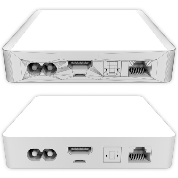 3d apple tv remote model - Apple TV by RicardoAfonso